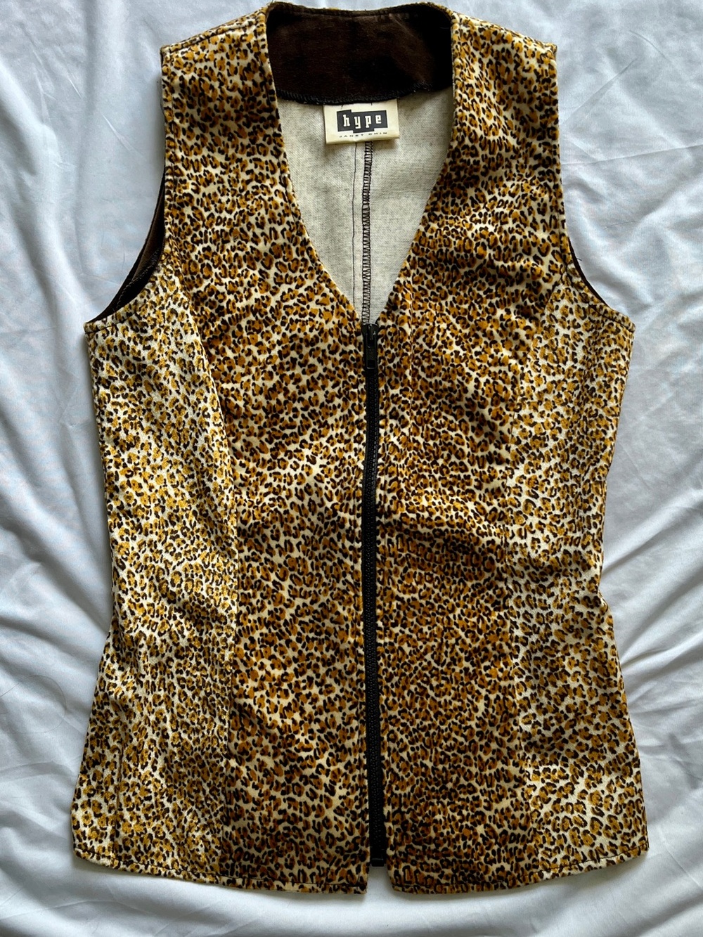 Hype Vintage Leopard Vest